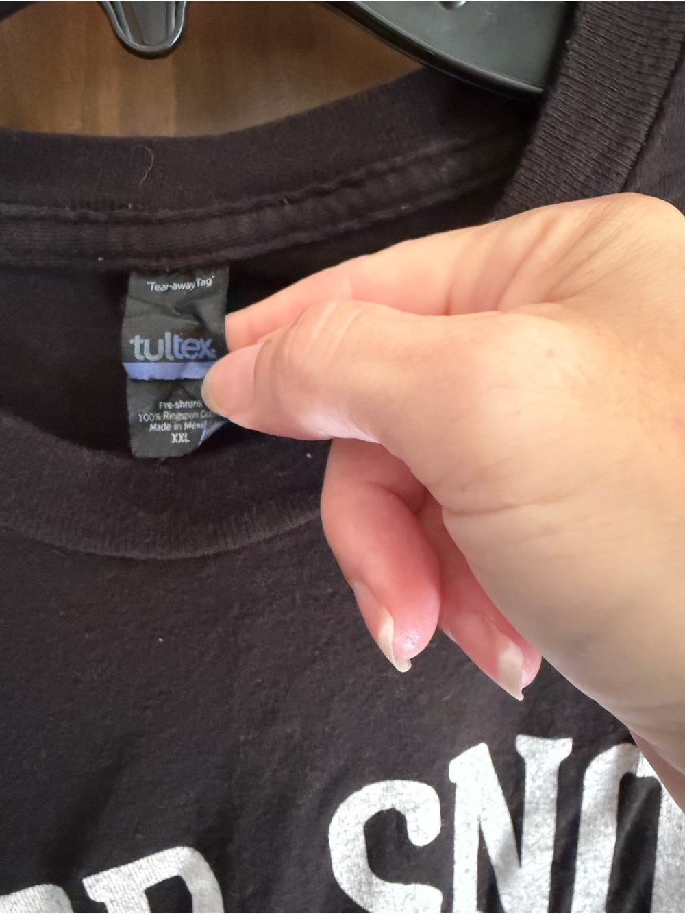 Tultex Black "Beer Snob" Graphic Tee - Picture 3 of 5